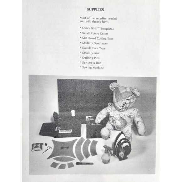 1988 Quick Strip Jorgenson Double Wedding Ring Quilt Acrylic Templates + Book - Picture 6 of 16